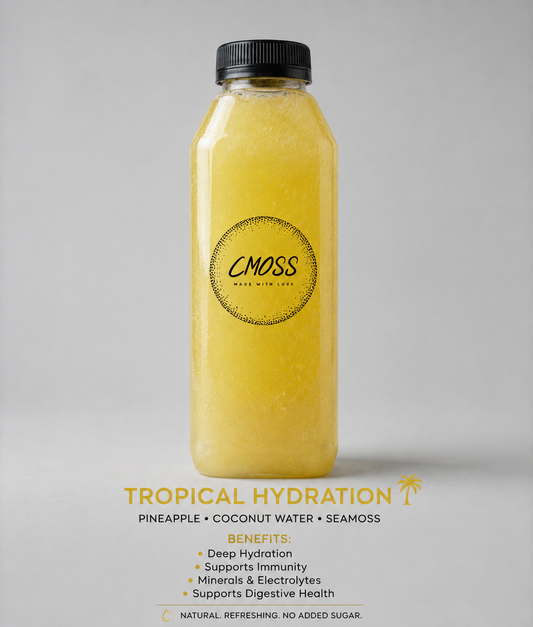 Tropical Hydration Seamoss Infused Juice - x4 Bottles